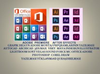 Dizayn montaj qrafik ve Adobe proqramlarinin yuklenmesi