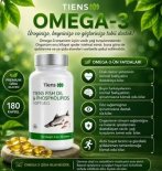 Omega 3-Tam Təbii Balıq Yağı.